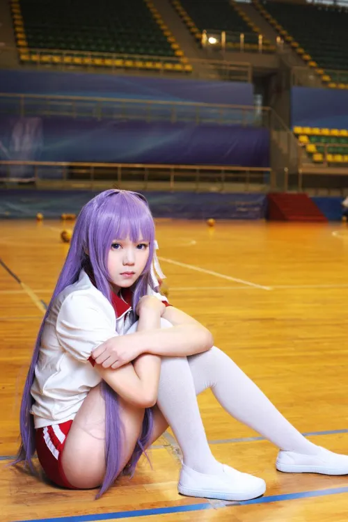 Thumbnail Kyou Fujibayashi Gym Uniform Clannad by Rollrolln | Cosplaygirls Category