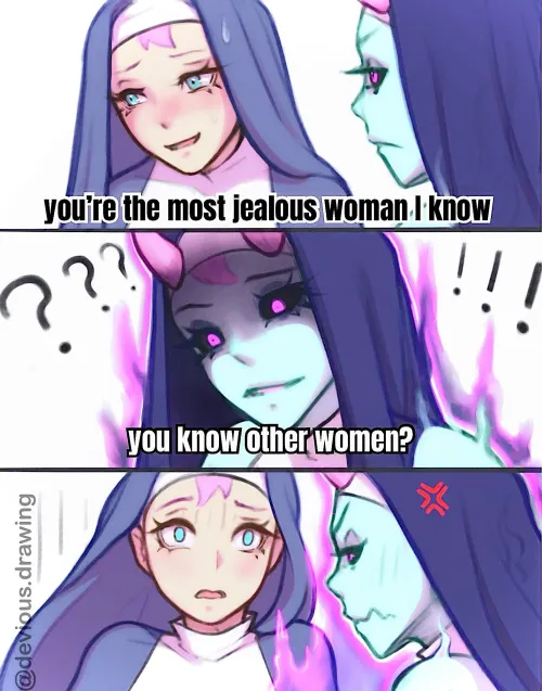 Thumbnail MonsterGirl: Possessive Ghost Succubus and Her Host by DeviousDrawings