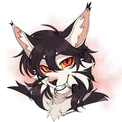 Thumbnail Mesmerizing Shinjiro Art by TcholaTalk in the Furry Category
