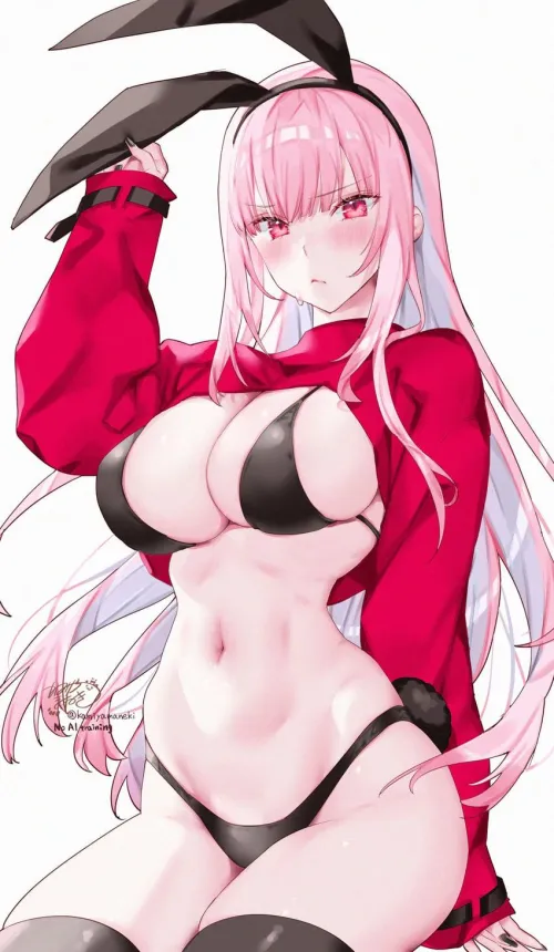 Thumbnail Gorgeous Mori Artwork: A Dive into Ecchi by RainDMask