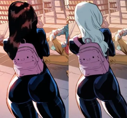 Thumbnail Black Cat and Mary Jane's Larger-Than-Life Adventure by Odd_Pressure6864 - superheroporn