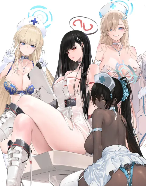 Thumbnail Mommies Meet-Up in Blue Archive by Silent_Steak_9540 | ecchi