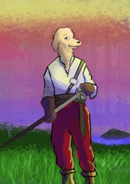 Thumbnail The Sword Dog 12 Art by UnoriginalName2213 for Furry Fans