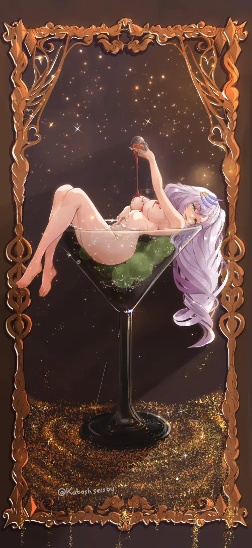 Thumbnail Pavolia Reine's Charm in Hololive by marxsander2016 | ecchi
