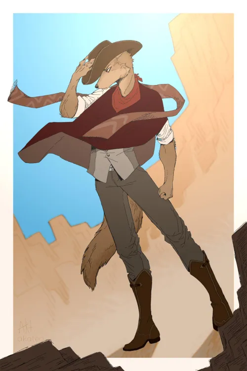 Thumbnail Discover 'The Coyote' Gift by TheAkateo in the Furry Category