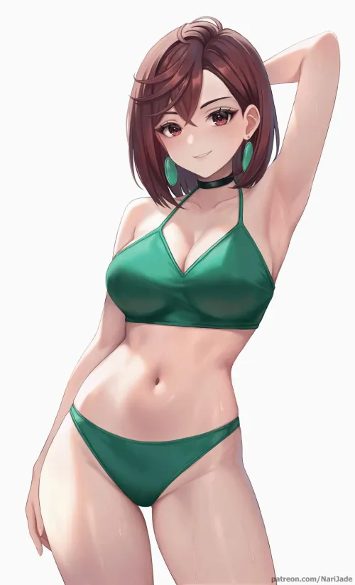 Thumbnail Sensual Momo Art by Dandadan: Anime Armpits Galore!