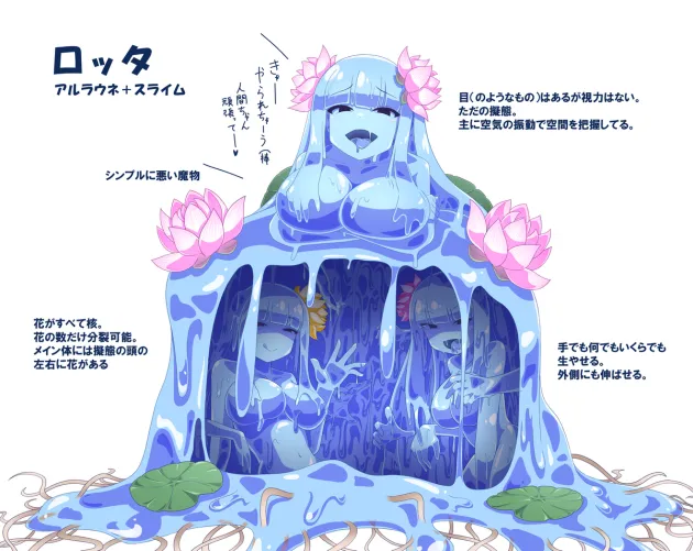 Thumbnail Enthralling Encounters: Slime x Alraune in MonsterGirl Universe