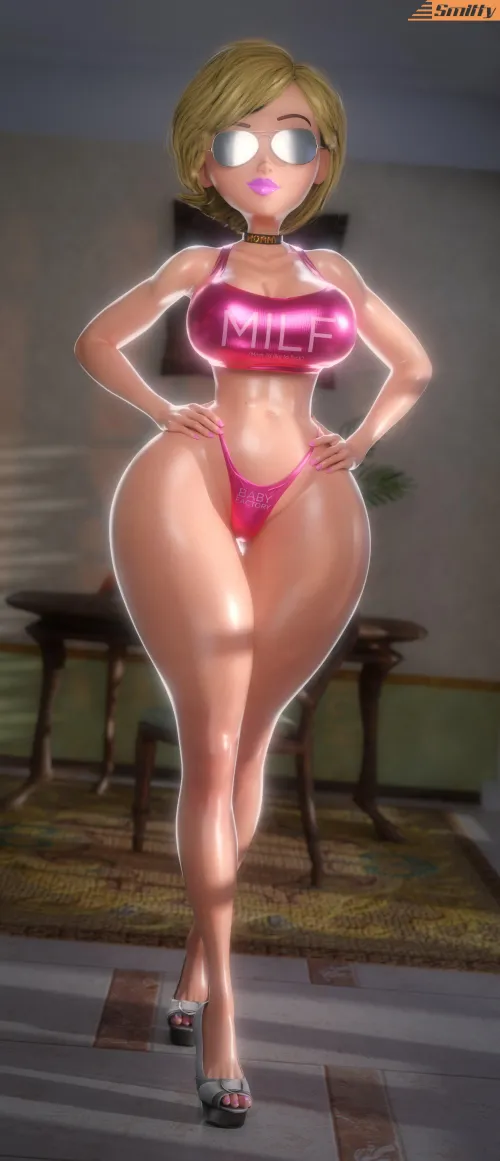 Thumbnail Exploring Bimbo Helen Smitty's World - A Creation by EroMestre