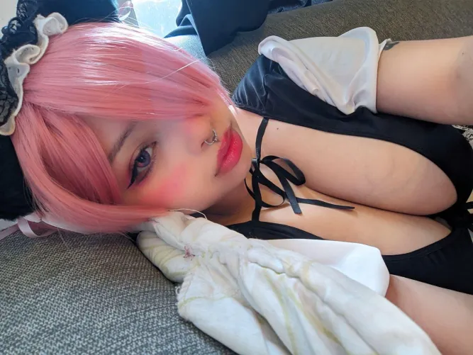 Thumbnail Mesmerizing Cleavage of Ram by Babygirlkittenxo: NSFWCostumes Delight