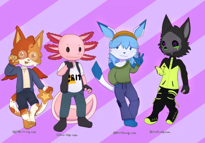 Thumbnail Enjoy Chibi Art by EngineeringTop4682 in the Furry Category