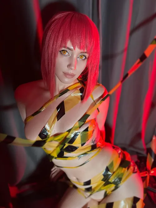 Thumbnail Stunning Makima Cosplay Transformation by Jyu_San