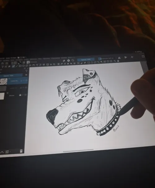 Thumbnail Digital Furry Art: Tablet Techniques with Krita by Kim1k