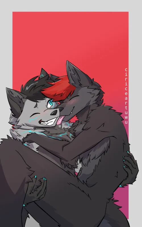 Thumbnail Commission Showcase: Gay Furry Art Extravaganza by Lellelarsson2008