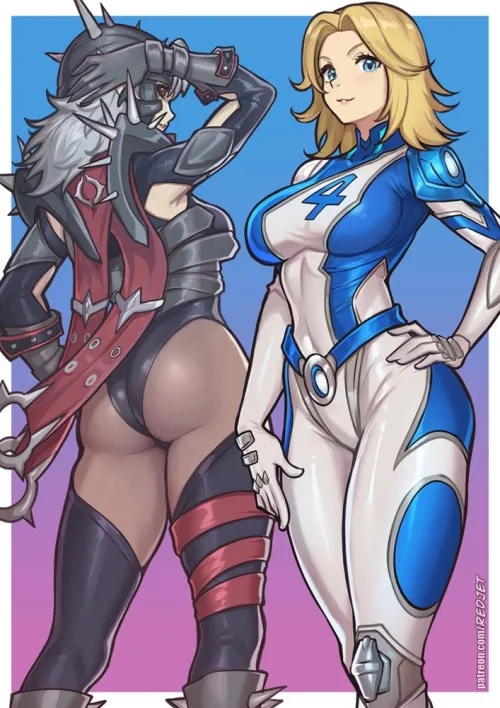 Thumbnail Malice Sue Storm: An Analysis by gifsundgirls | Rule34 Category