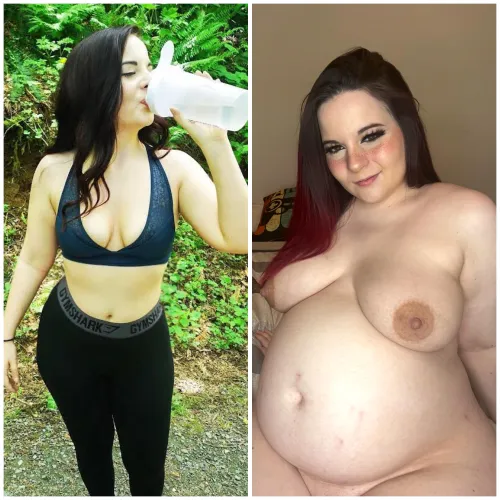 Thumbnail SierraNyx's Pregnancy Journey: Incredible Weight Gain | pregnantporn
