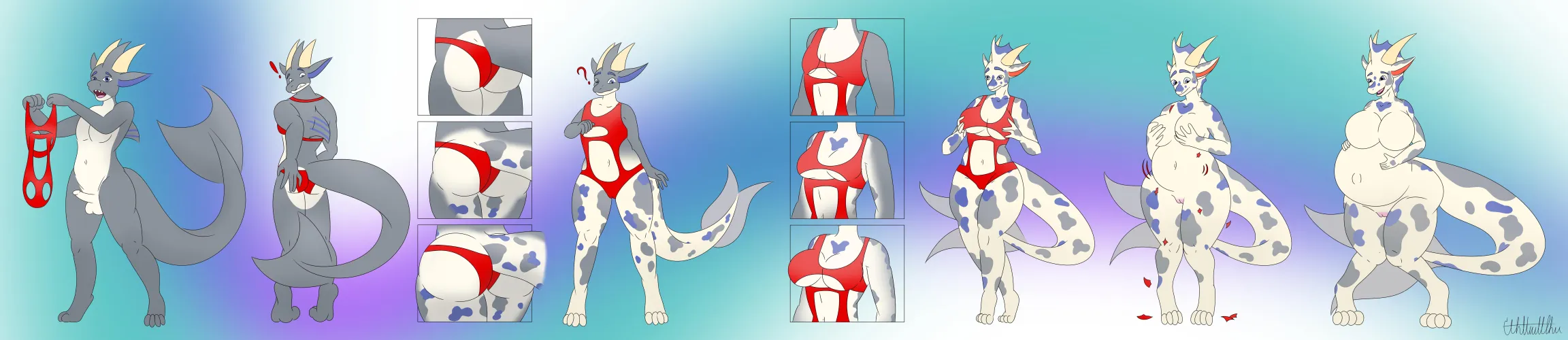 Thumbnail Yhakirs Transformation by Cthulhuyyy in Transformation Category