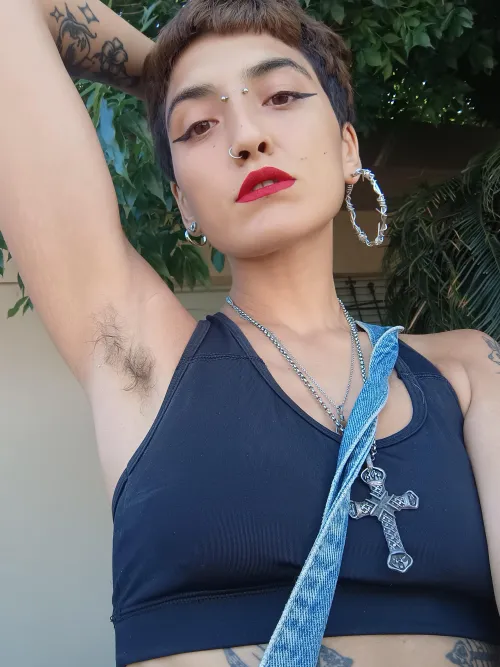 Thumbnail Wanna Sniff by Esme420kinky in HairyArmpits Category