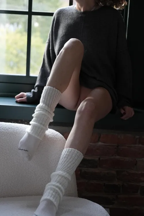 Thumbnail Cozy Moments: Socks on, Panties off - Join NouvelTefenet's Playful Adventure in socksgonewild