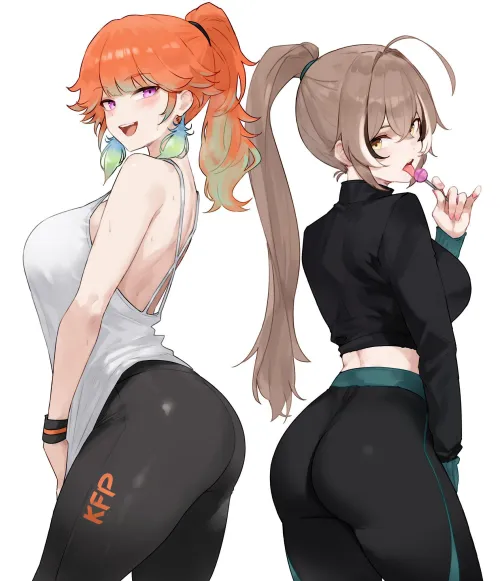 Thumbnail Anime Booty Delights: Kiara and Mumei Hololive Revealed