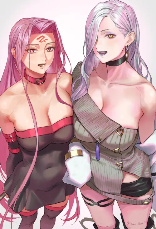 Thumbnail Discover Medusa and Omisan in FateGrand Order Ecchi World