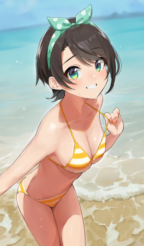 Thumbnail Beach Subaru Hololive Adventures Exposed