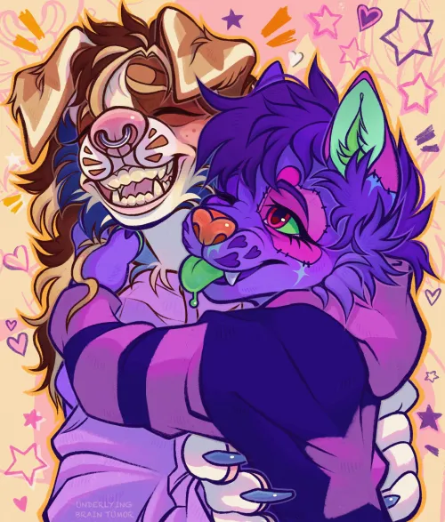 Thumbnail Gift I Made for a Friendlt3 by underlyingbraintumor - Furry Category