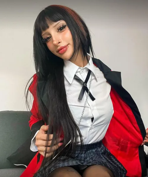Thumbnail Yumeko Jabami Cosplay from Kakegurui by princesskairos