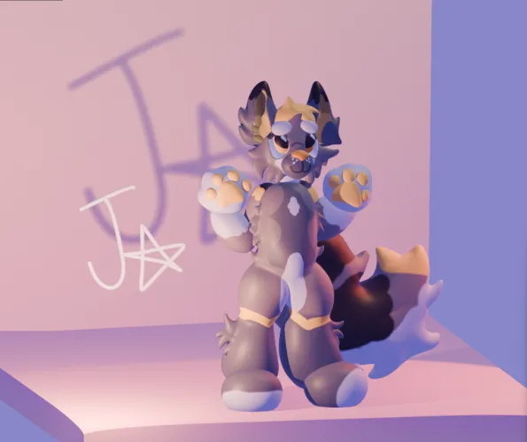 Thumbnail 3D Model Art by Poisonberryz - Exploring lykosxd's Sona in TikTok