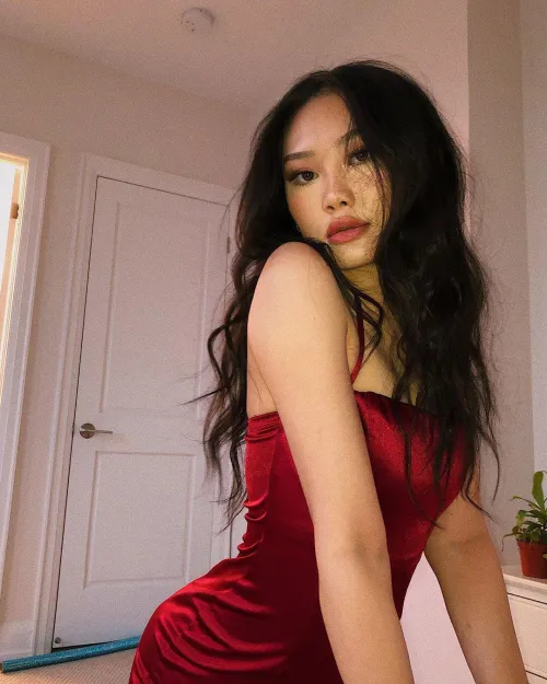 Thumbnail Allure in Red: Sexy in Red by aznsweet