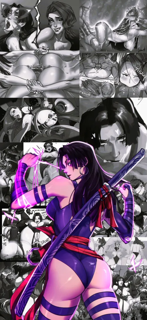 Thumbnail Budget-Dot2061's Psylocke Hentai Wallpaper Sensation - superheroporn