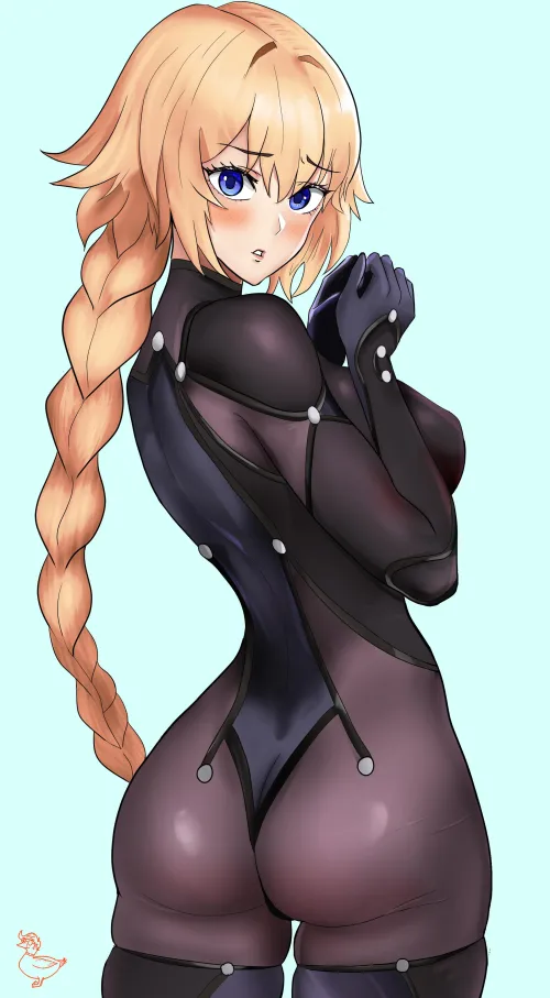 Thumbnail Delve into Jeanne d'Arc FateGO with Author CheetahSperm18 in Anime Bodysuits