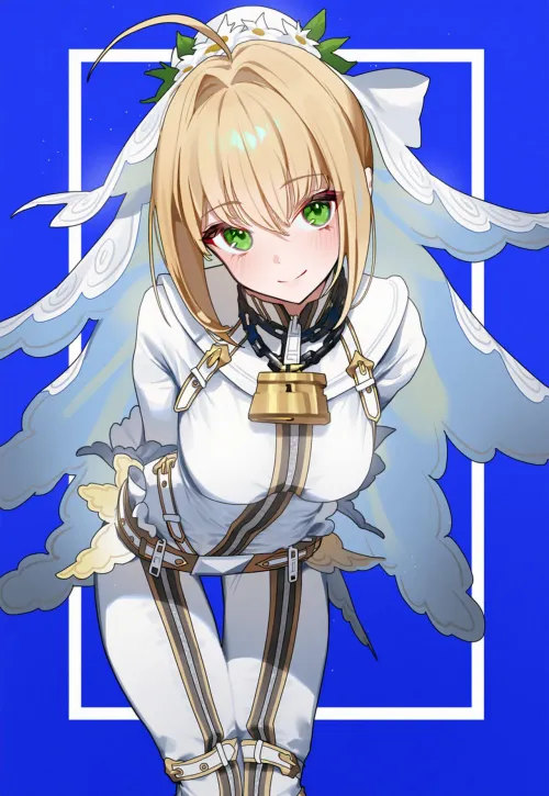 Thumbnail Nero Bride FateGO Cosplay by CheetahSperm18 in animebodysuits Category