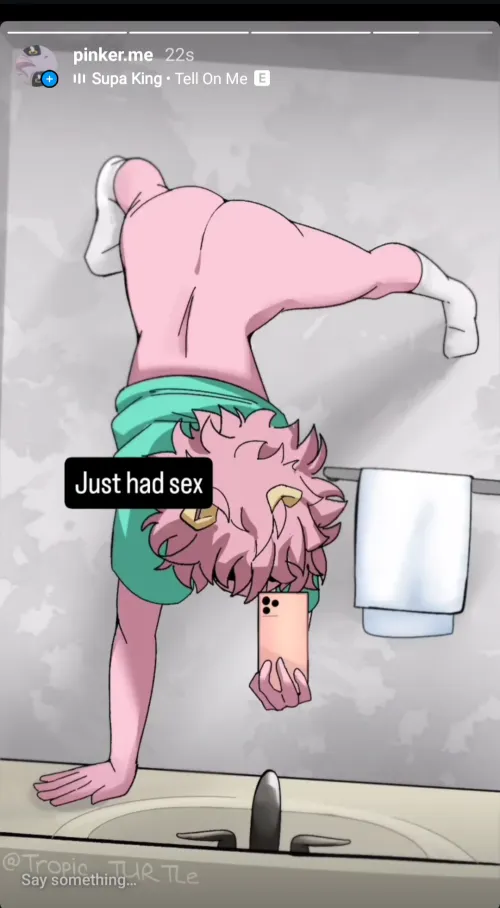 Thumbnail TropicalWhale Explores Average Ashido's Sensuality in BokuNoEroAcademia