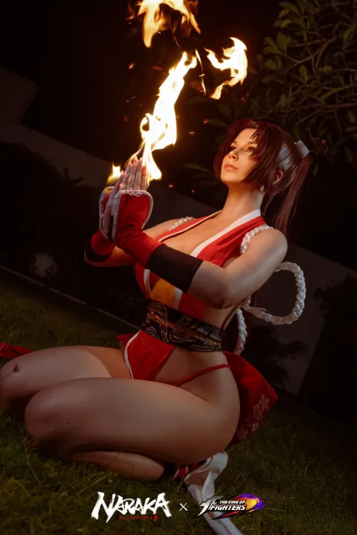 Thumbnail Mai Shiranui Cosplay by OICHI | Combining Naraka Bladepoint x The King of Fighters