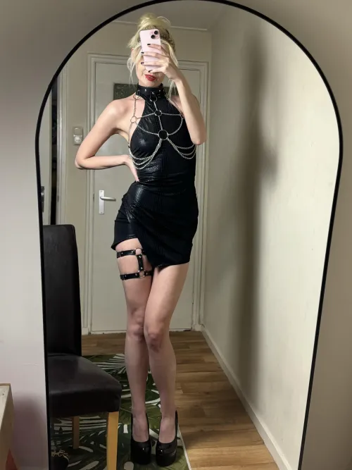 Thumbnail Leather and Chains: A Fashion Combo by LanaPeaches__