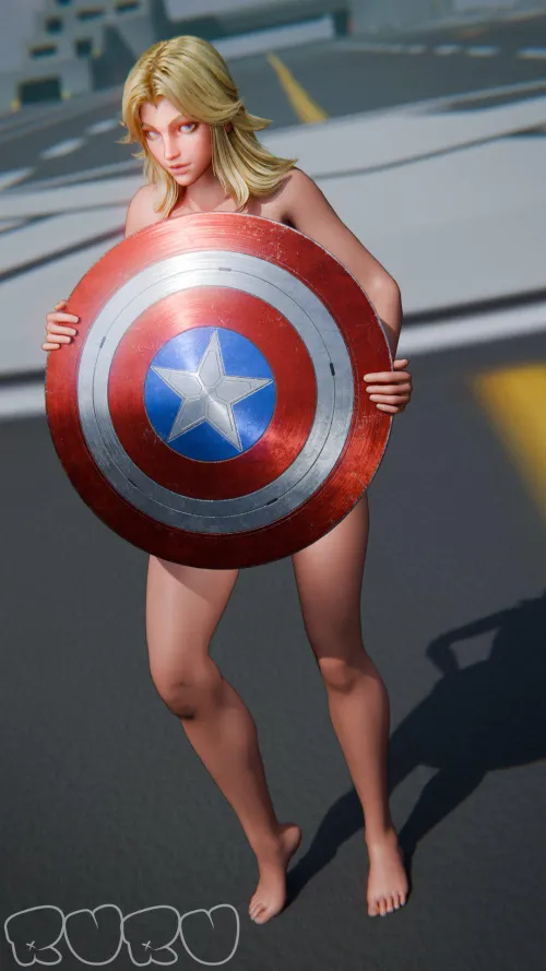 Thumbnail Marvel Rivals Sue Storm: Shielded Action by Ruru3DX | EroMestre