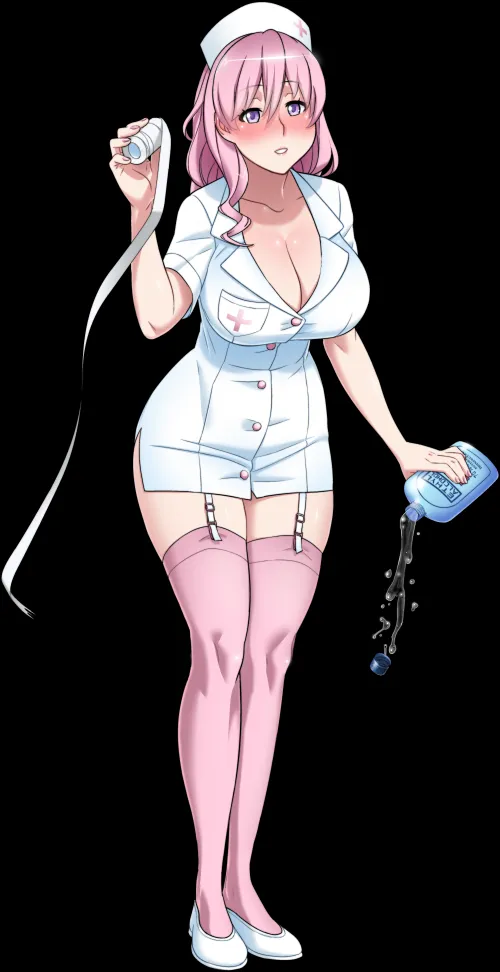 Thumbnail Muja Kina - The Hot Nurse: A Sensual Creation by Guillermo Varela Iglesias Kjech in the Ecchi Category
