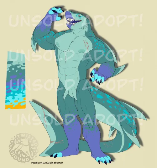 Thumbnail Adopt I Made for My Furaffinity Account by Traditional-Neat-134 in Furry Category