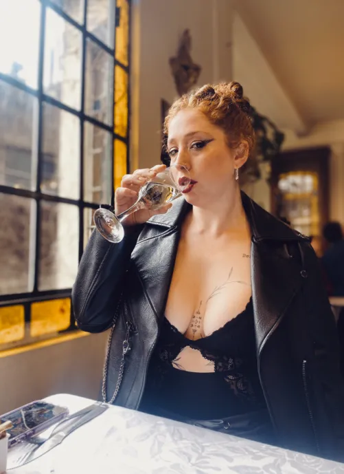 Thumbnail Dinner Date Look: Leather Temptations by IndependentSink3382