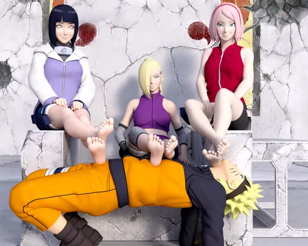 Thumbnail Naruto's Foot Rest - A Surprising Twist by SoleMann_