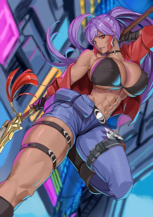 Thumbnail Kamaria the Huntress by Throwawheylmao - Magnificent Artwork