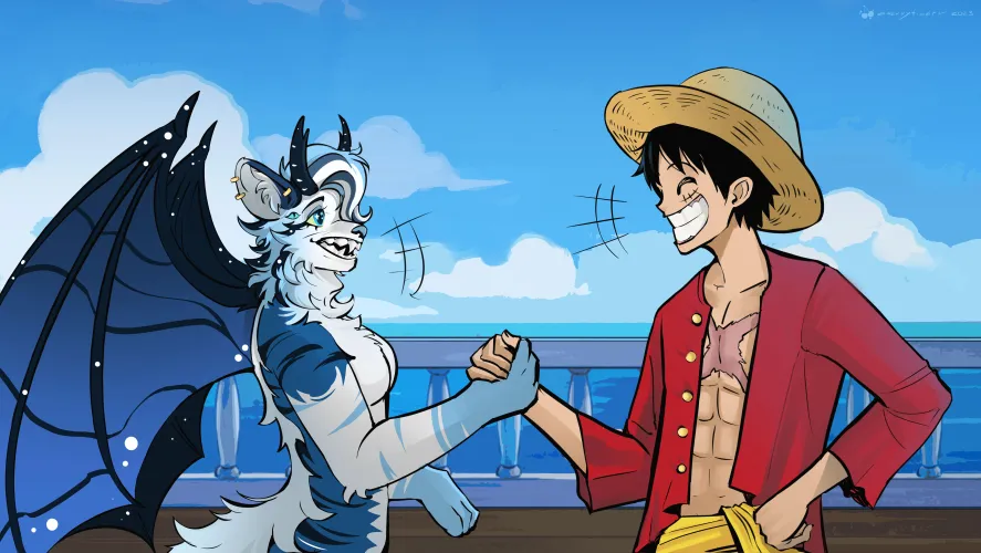 Thumbnail Cherrytigger Introduces a New Friend for Luffy - Check it Out