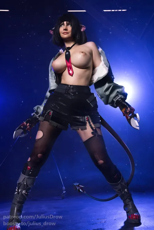 Thumbnail Cosplay Spotlight: Jane Doe from ZZZ by JuliusDrow | JuliusDrow_cosplay | nsfwcosplay