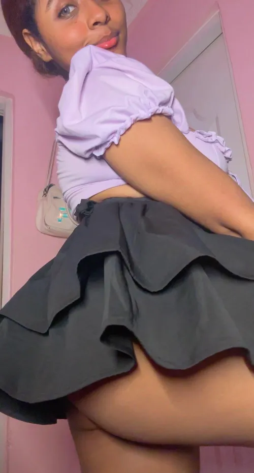 Thumbnail Skirt Gone Wild: Unleashing Playful Upskirt Vibes