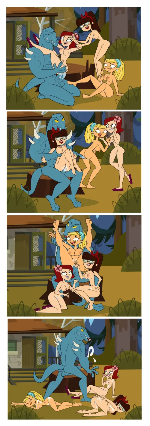 Thumbnail EnigmusPrime's Prototype TDI Girls x Lizard Man in MonsterMen