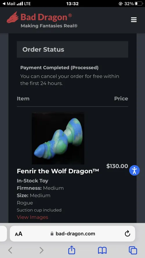 Thumbnail First Order Excitement: RellaBellaBabe's BadDragon Journey