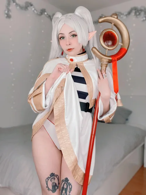 Thumbnail Frieren Cosplay by ChristUsi: Embodying Grace