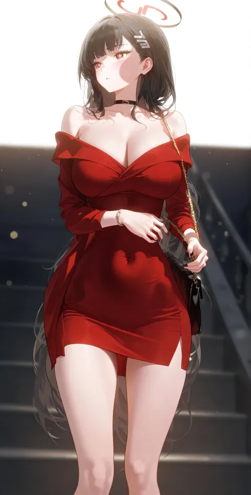 Thumbnail Rio Tsukatsuki Blue Archive by CheetahSperm18 | Thighdeology Category