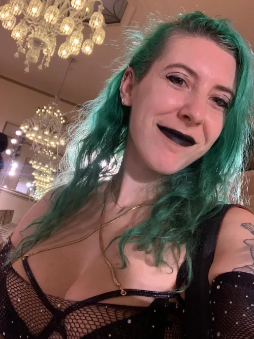 Thumbnail sirenskiss3 Flaunts Perky Beauty in Mesh with Cleavage Glam
