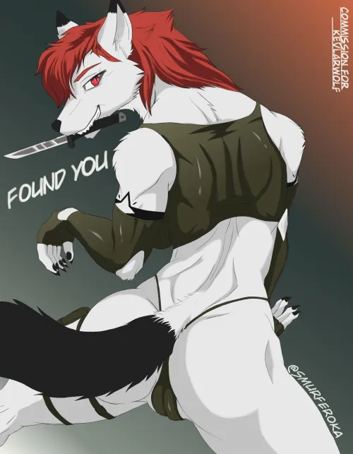 Thumbnail smurferoka's Artistry in 'Kaisee Found You' within the Yiff Genre